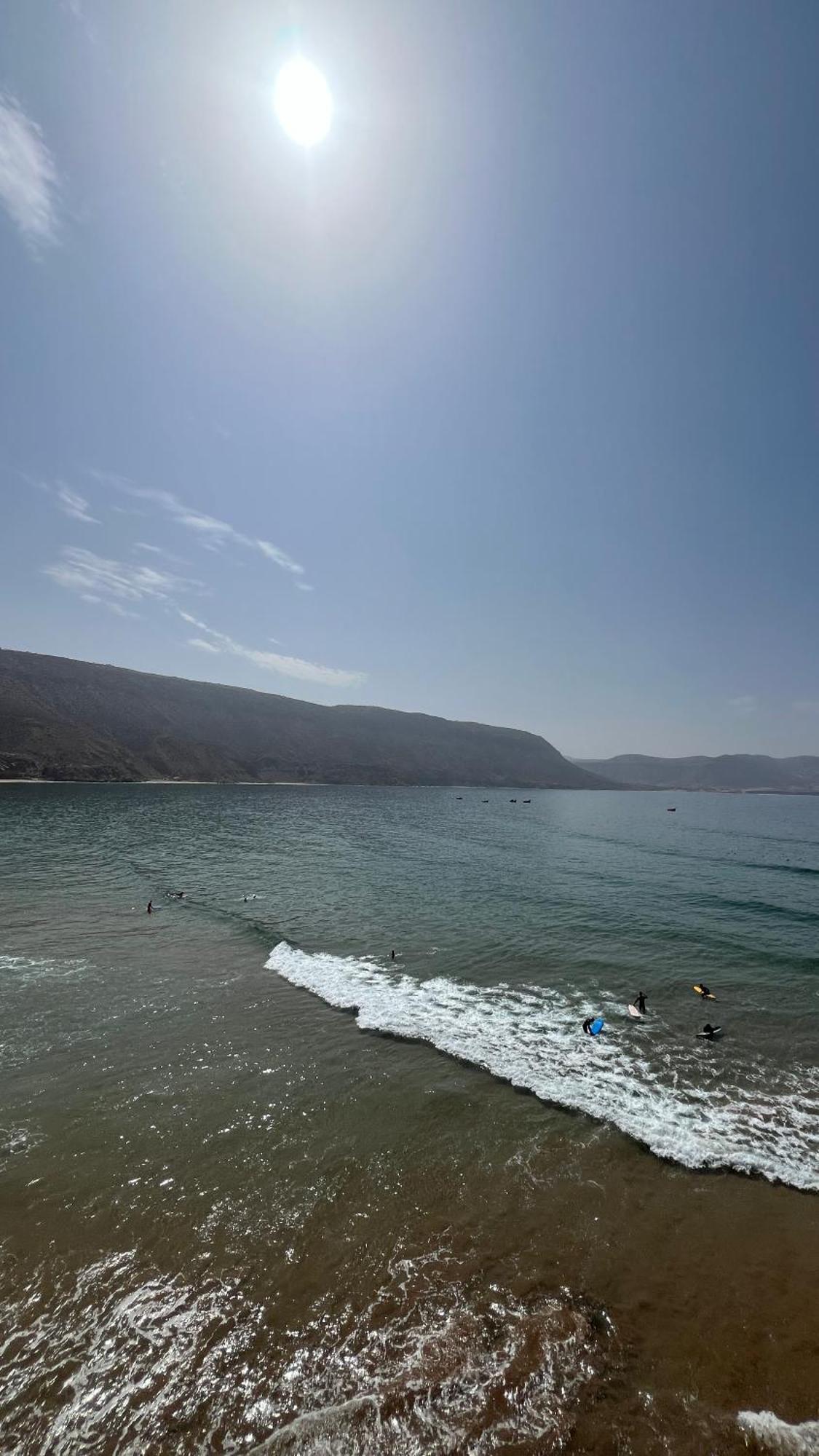 Ocean Waves Guest House Imsouane Exterior foto